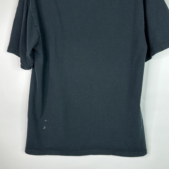 Vintage Anvil Rolling Stones Black TShirt Size Medium - Picture 6 of 8